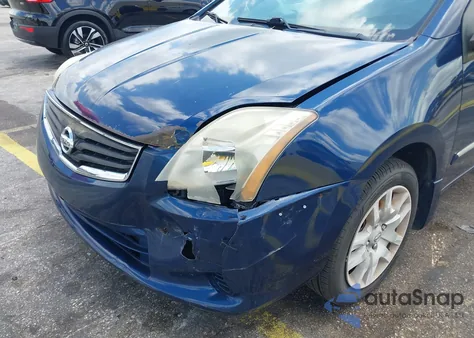 2012 Nissan Sentra 2.0 S from USA, damaged, VIN 3N1AB6AP9CL615704